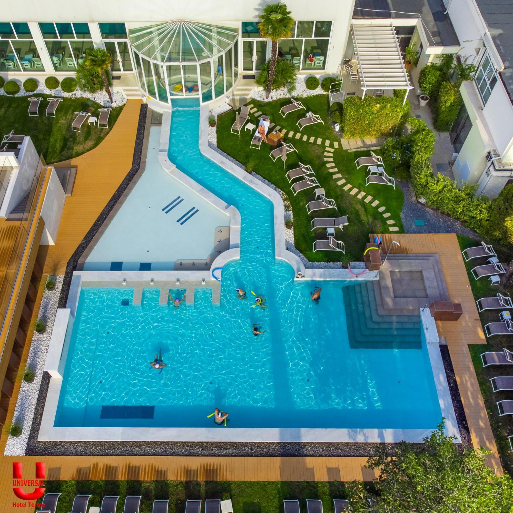 Hotel Universal Terme Abano Terme Kültér fotó